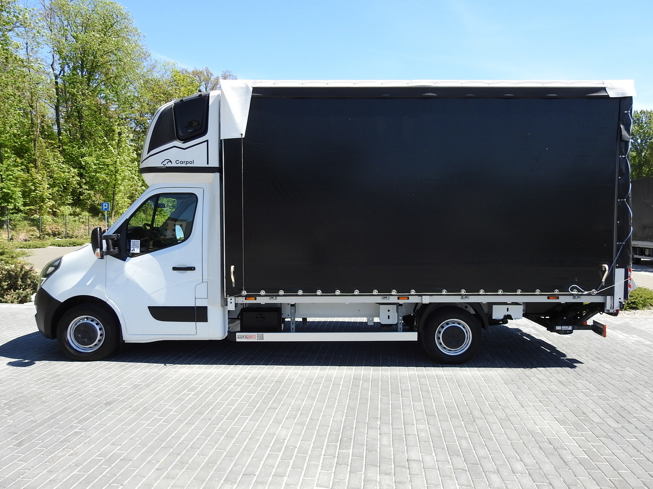 Επαγγελματικό αυτοκίνητο με μουσαμά OPEL MOVANO: φωτογραφία 9