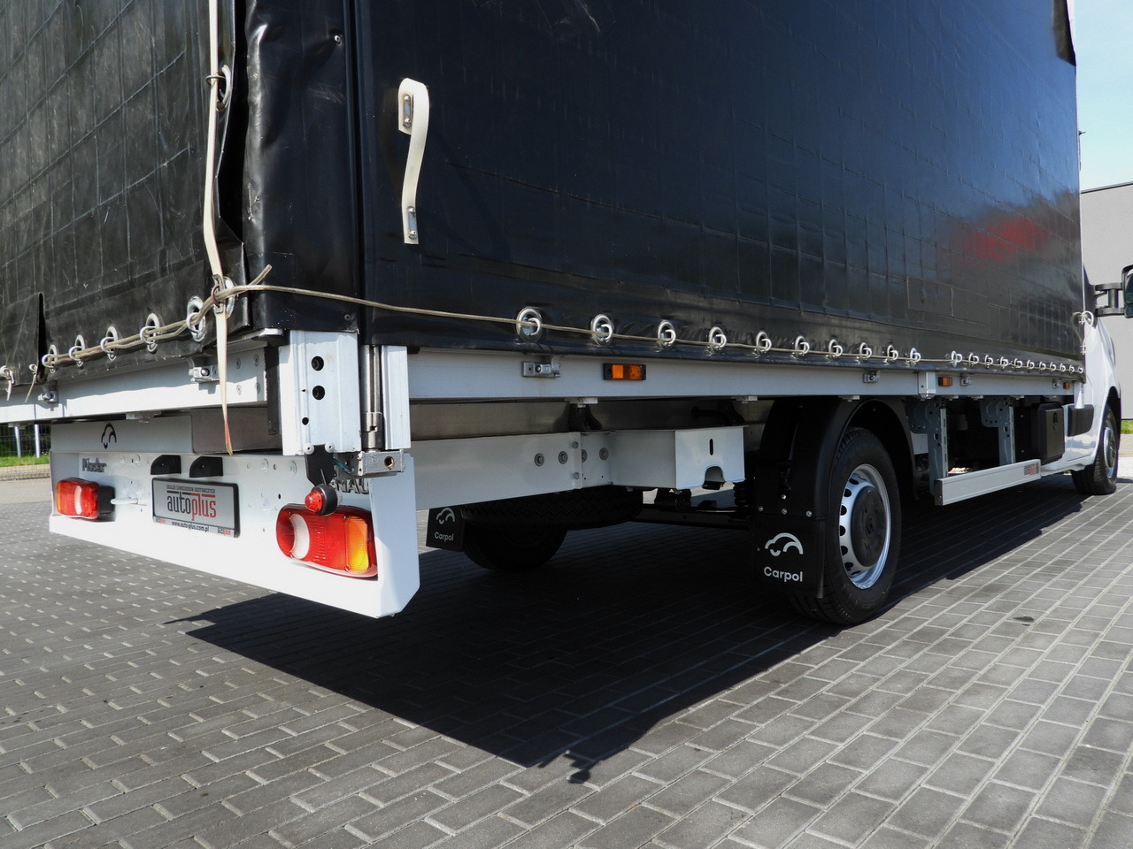Επαγγελματικό αυτοκίνητο με μουσαμά RENAULT MASTER  TARPAULIN 10 PALLETS WEBASTO CRUISE CONTROL LED LIGHTS PNEUMATICS AIR CONDITIONING  165HP: φωτογραφία 16