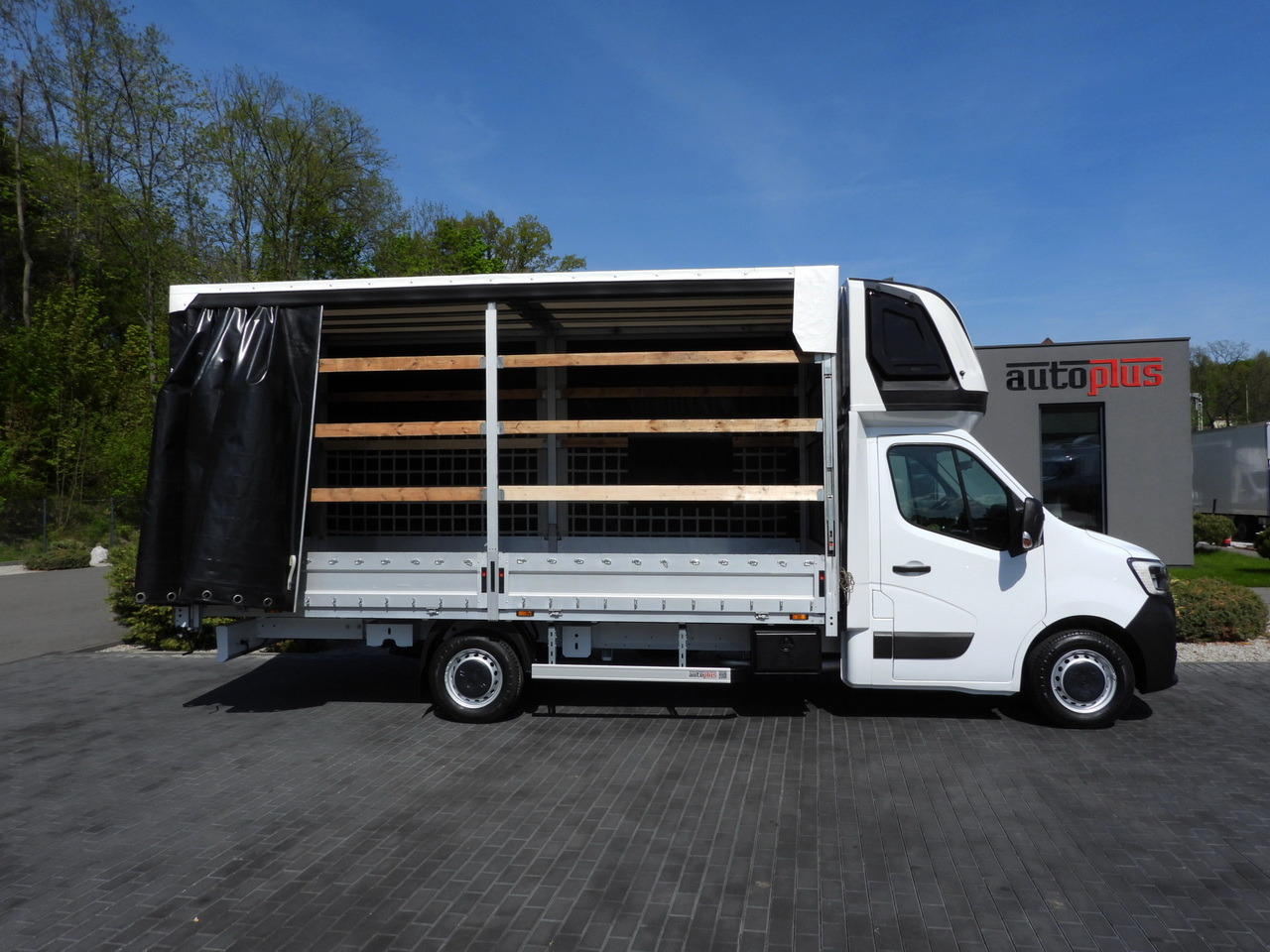 Επαγγελματικό αυτοκίνητο με μουσαμά RENAULT MASTER  TARPAULIN 10 PALLETS WEBASTO CRUISE CONTROL LED LIGHTS PNEUMATICS AIR CONDITIONING  165HP: φωτογραφία 8