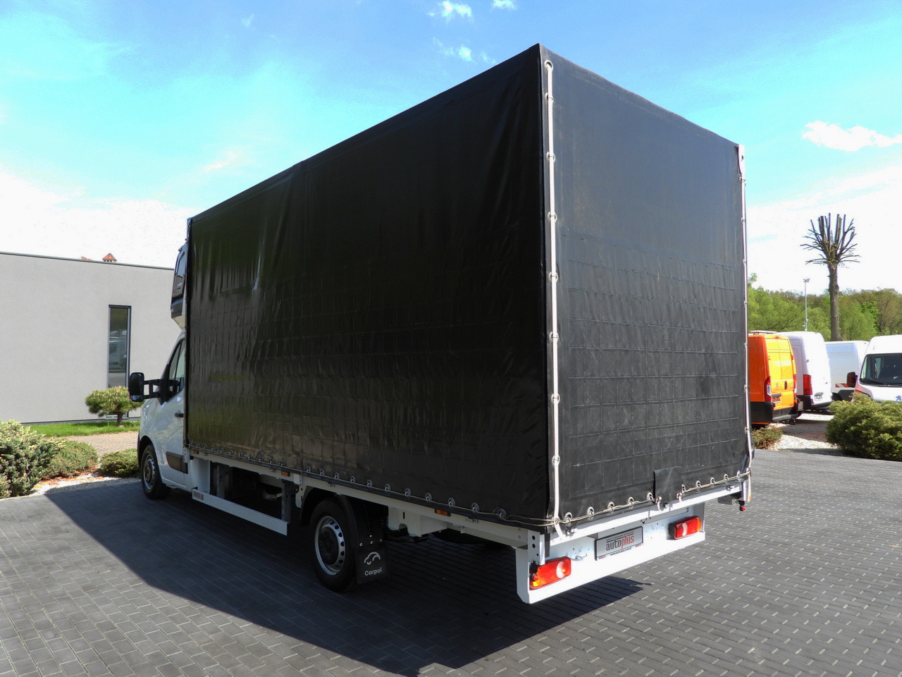 Επαγγελματικό αυτοκίνητο με μουσαμά RENAULT MASTER  TARPAULIN 10 PALLETS WEBASTO CRUISE CONTROL LED LIGHTS PNEUMATICS AIR CONDITIONING  165HP: φωτογραφία 10