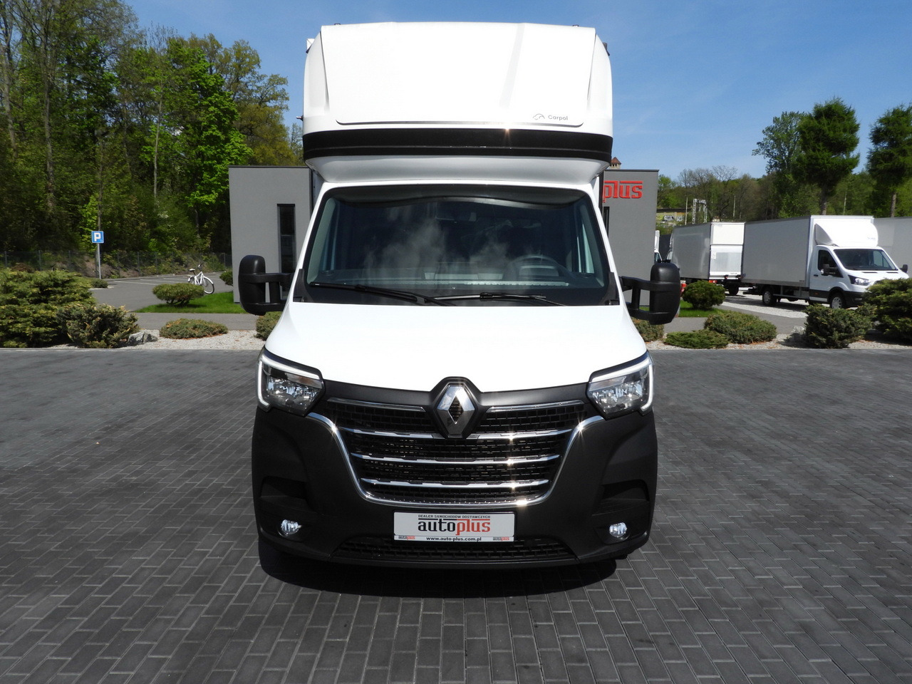 Επαγγελματικό αυτοκίνητο με μουσαμά RENAULT MASTER  TARPAULIN 10 PALLETS WEBASTO CRUISE CONTROL LED LIGHTS PNEUMATICS AIR CONDITIONING  165HP: φωτογραφία 5