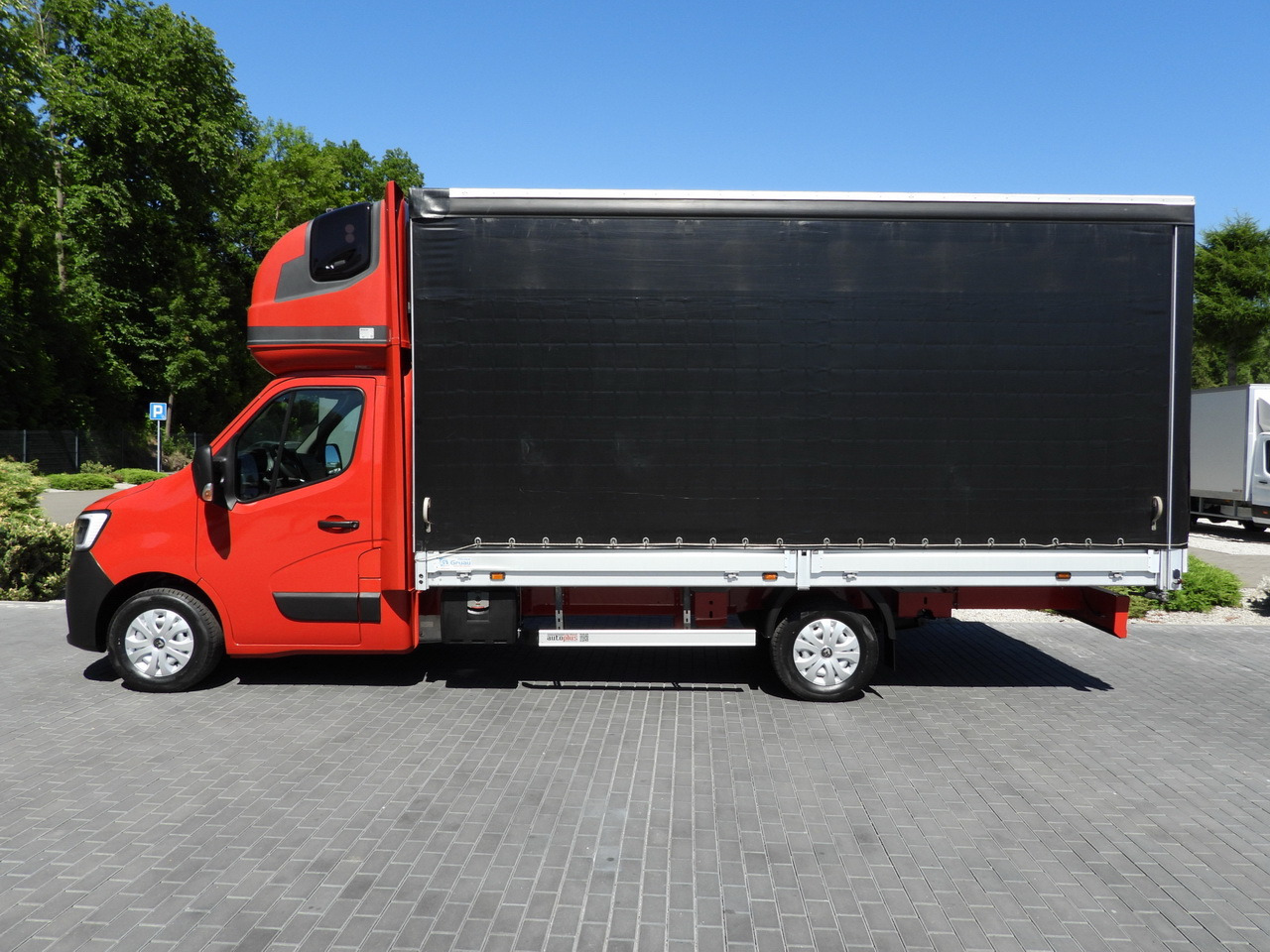 Επαγγελματικό αυτοκίνητο με μουσαμά RENAULT MASTER  TARPAULIN WEBASTO CRUISE CONTROL LED LIGHTS PNEUMATICS AIR CONDITIONING  165HP: φωτογραφία 8
