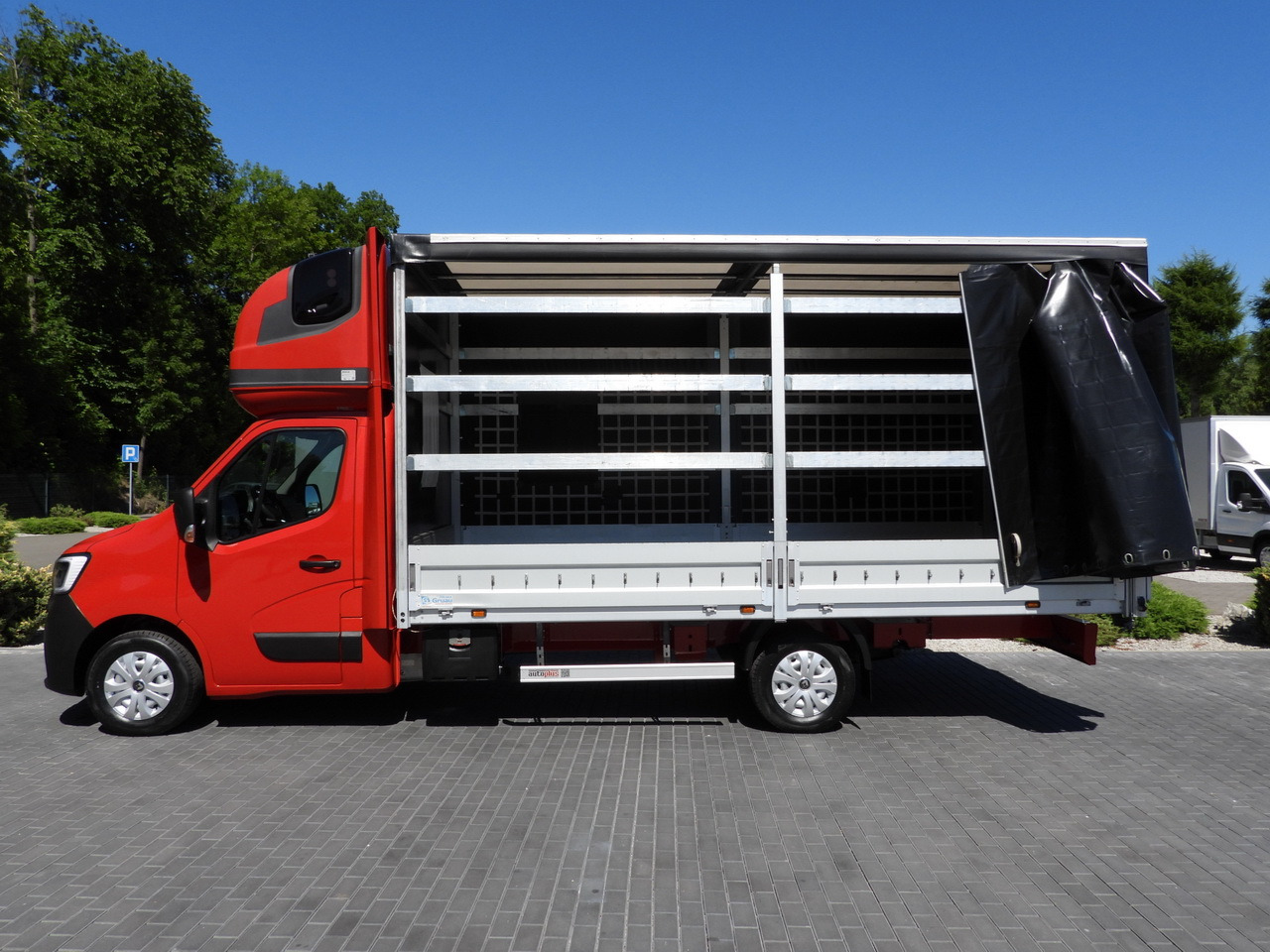 Επαγγελματικό αυτοκίνητο με μουσαμά RENAULT MASTER  TARPAULIN WEBASTO CRUISE CONTROL LED LIGHTS PNEUMATICS AIR CONDITIONING  165HP: φωτογραφία 9