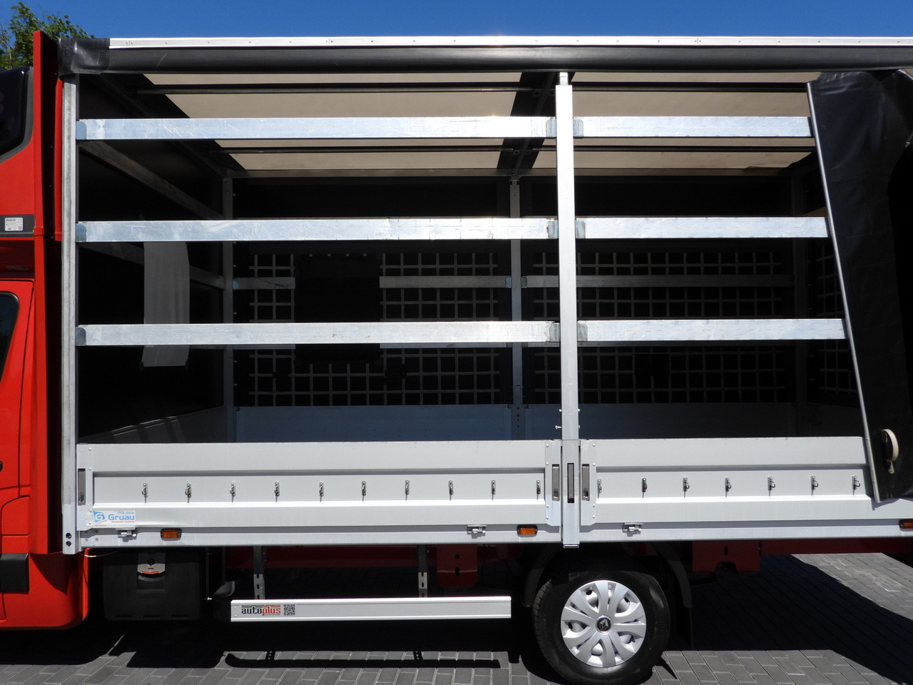 Επαγγελματικό αυτοκίνητο με μουσαμά RENAULT MASTER  TARPAULIN WEBASTO CRUISE CONTROL LED LIGHTS PNEUMATICS AIR CONDITIONING  165HP: φωτογραφία 22