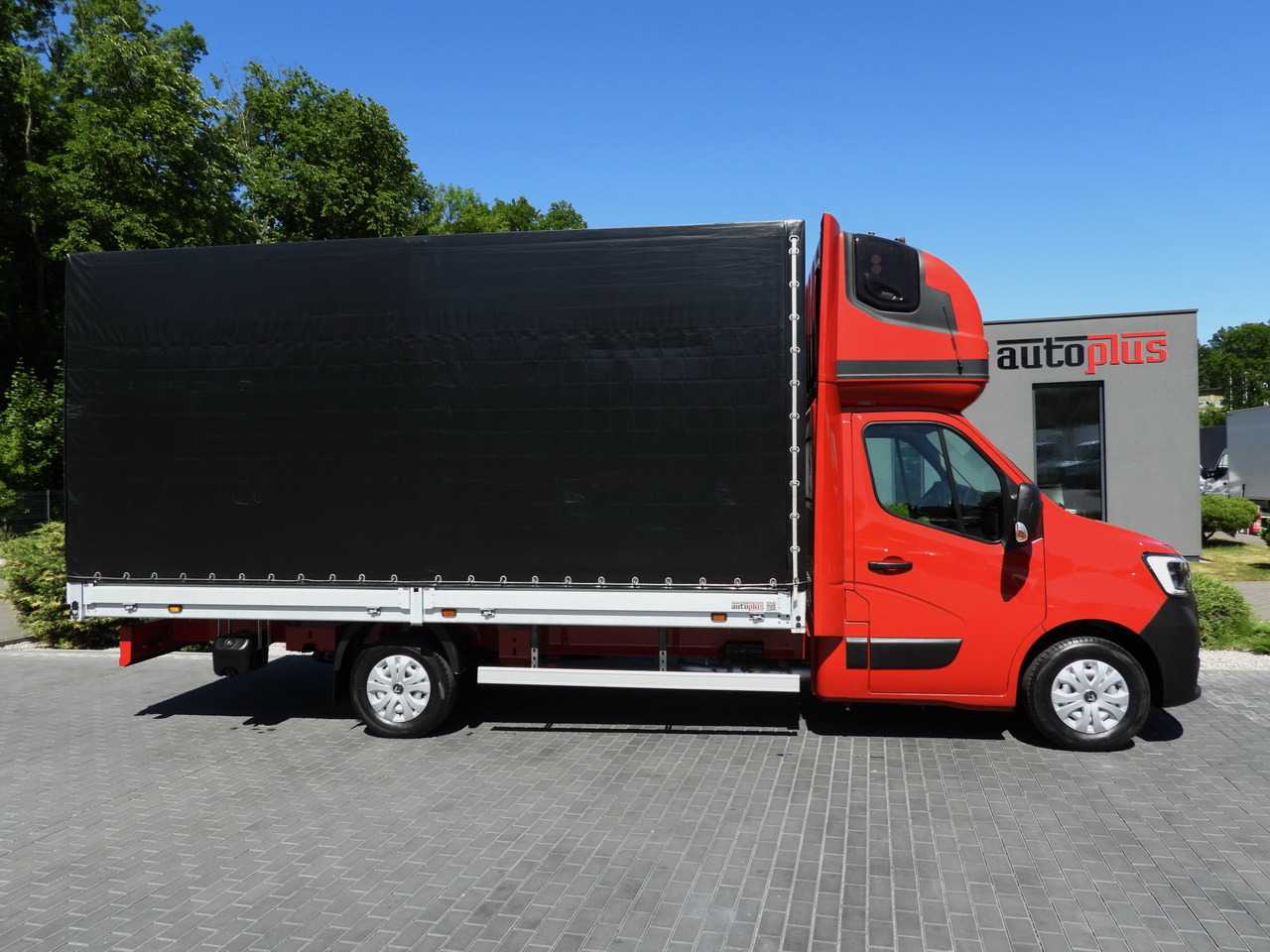 Επαγγελματικό αυτοκίνητο με μουσαμά RENAULT MASTER  TARPAULIN WEBASTO CRUISE CONTROL LED LIGHTS PNEUMATICS AIR CONDITIONING  165HP: φωτογραφία 7