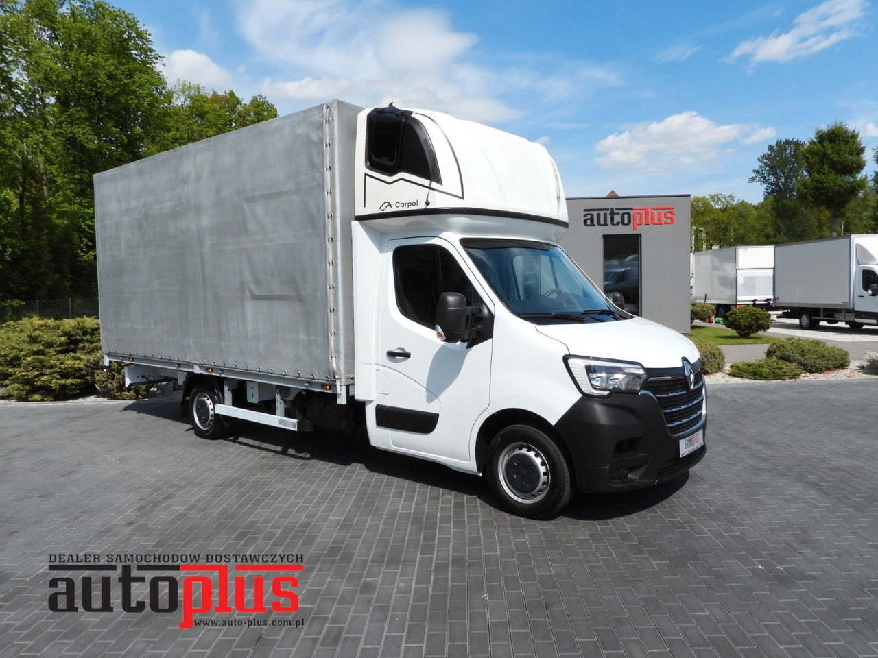 Renault MASTER PRITSCHE PLANE 10 PALETTEN WEBASTO A/C - Επαγγελματικό αυτοκίνητο με μουσαμά: φωτογραφία 1 Renault MASTER PRITSCHE PLANE 10 PALETTEN WEBASTO A/C - Επαγγελματικό αυτοκίνητο με μουσαμά: φωτογραφία 1