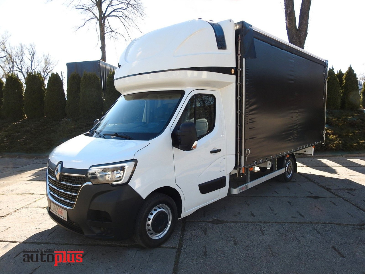 Renault MASTER PRITSCHE PLANE 10 PALETTEN WEBASTO A/C - Επαγγελματικό αυτοκίνητο με μουσαμά: φωτογραφία 1 Renault MASTER PRITSCHE PLANE 10 PALETTEN WEBASTO A/C - Επαγγελματικό αυτοκίνητο με μουσαμά: φωτογραφία 1
