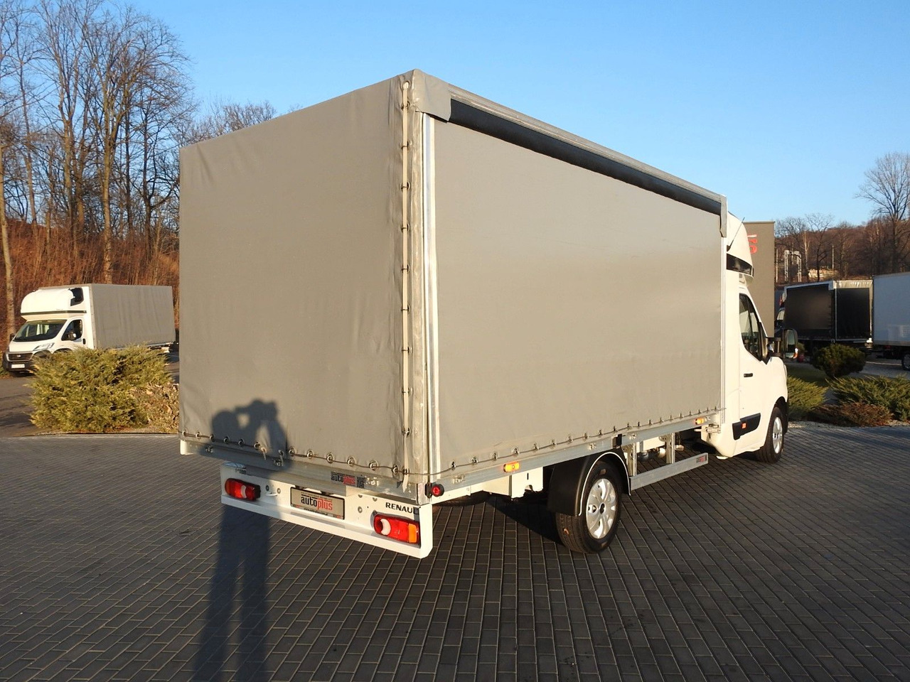Renault MASTER PRITSCHE PLANE 8 PALETTEN WEBASTO - Επαγγελματικό αυτοκίνητο με μουσαμά, Διπλοκάμπινο ελαφρύ επαγγελματικό: φωτογραφία 3 Renault MASTER PRITSCHE PLANE 8 PALETTEN WEBASTO - Επαγγελματικό αυτοκίνητο με μουσαμά, Διπλοκάμπινο ελαφρύ επαγγελματικό: φωτογραφία 3