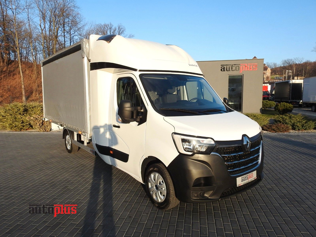 Renault MASTER PRITSCHE PLANE 8 PALETTEN WEBASTO - Επαγγελματικό αυτοκίνητο με μουσαμά, Διπλοκάμπινο ελαφρύ επαγγελματικό: φωτογραφία 1 Renault MASTER PRITSCHE PLANE 8 PALETTEN WEBASTO - Επαγγελματικό αυτοκίνητο με μουσαμά, Διπλοκάμπινο ελαφρύ επαγγελματικό: φωτογραφία 1