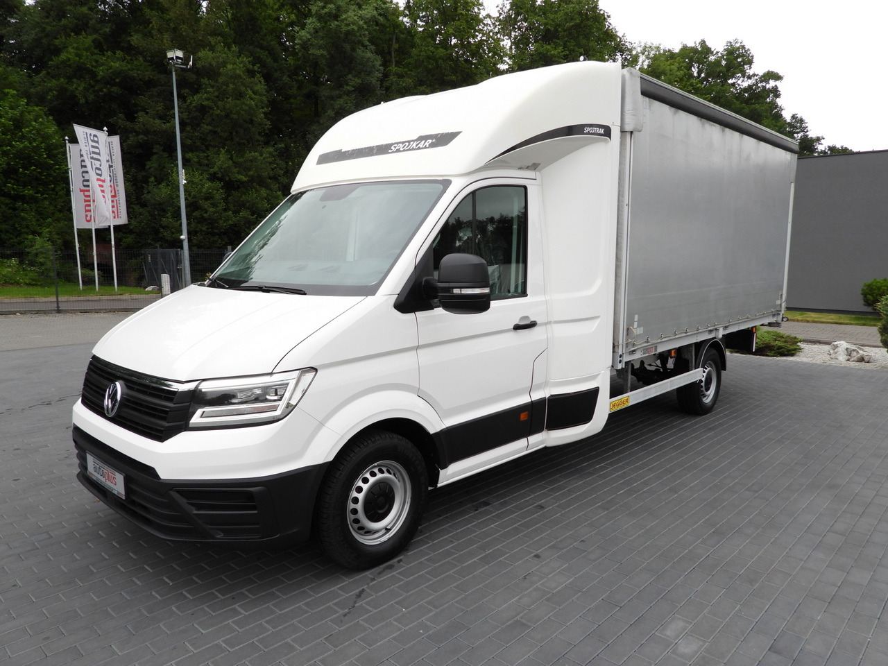 Επαγγελματικό αυτοκίνητο με μουσαμά VOLKSWAGEN CRAFTER  TARPAULIN 8 PALLETS WEBASTO CRUISE CONTROL LED LIGHTS AIR CONDITIONING  180HP: φωτογραφία 6