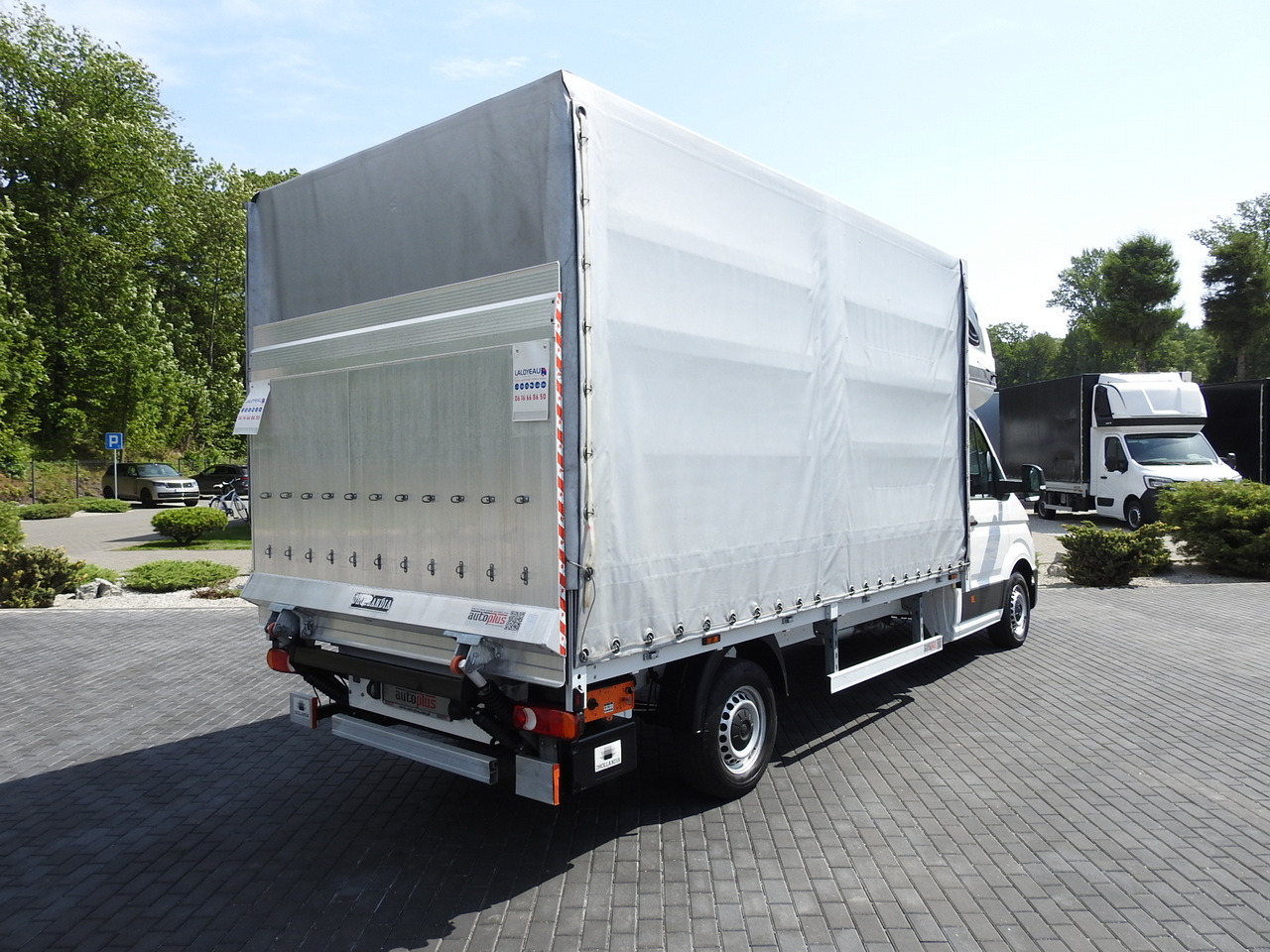 VOLKSWAGEN CRAFTER TARPAULIN LIFT 8 PALLETS WEBASTO CRUISE CONTROL  180HP - Επαγγελματικό αυτοκίνητο με μουσαμά: φωτογραφία 3 VOLKSWAGEN CRAFTER TARPAULIN LIFT 8 PALLETS WEBASTO CRUISE CONTROL  180HP - Επαγγελματικό αυτοκίνητο με μουσαμά: φωτογραφία 3