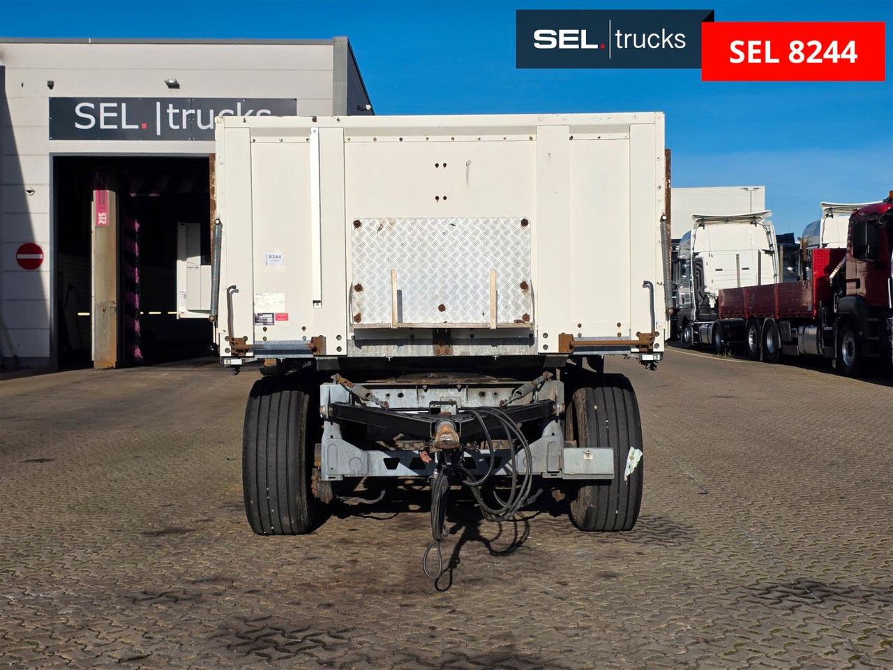 Ackermann PA-F18/7,1E BPA+ / Baustoff / 40 mm - Τρέιλερ πλατφόρμα/ Καρότσα: φωτογραφία 2 Ackermann PA-F18/7,1E BPA+ / Baustoff / 40 mm - Τρέιλερ πλατφόρμα/ Καρότσα: φωτογραφία 2