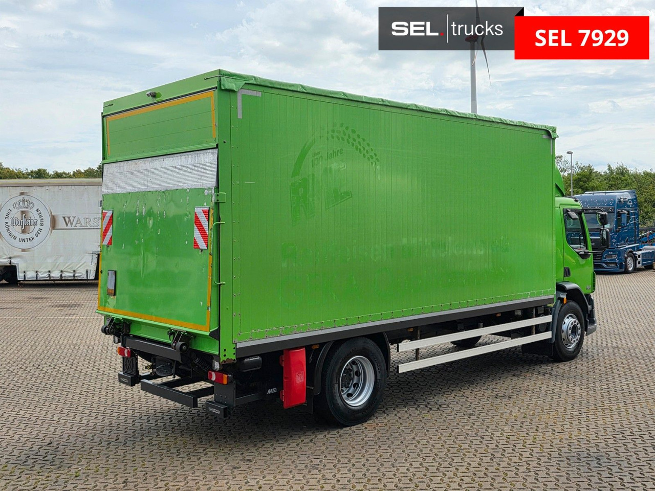 DAF FA LF 55.300 / Ladebordwand + Kofferseite - Φορτηγό μουσαμάς: φωτογραφία 5 DAF FA LF 55.300 / Ladebordwand + Kofferseite - Φορτηγό μουσαμάς: φωτογραφία 5