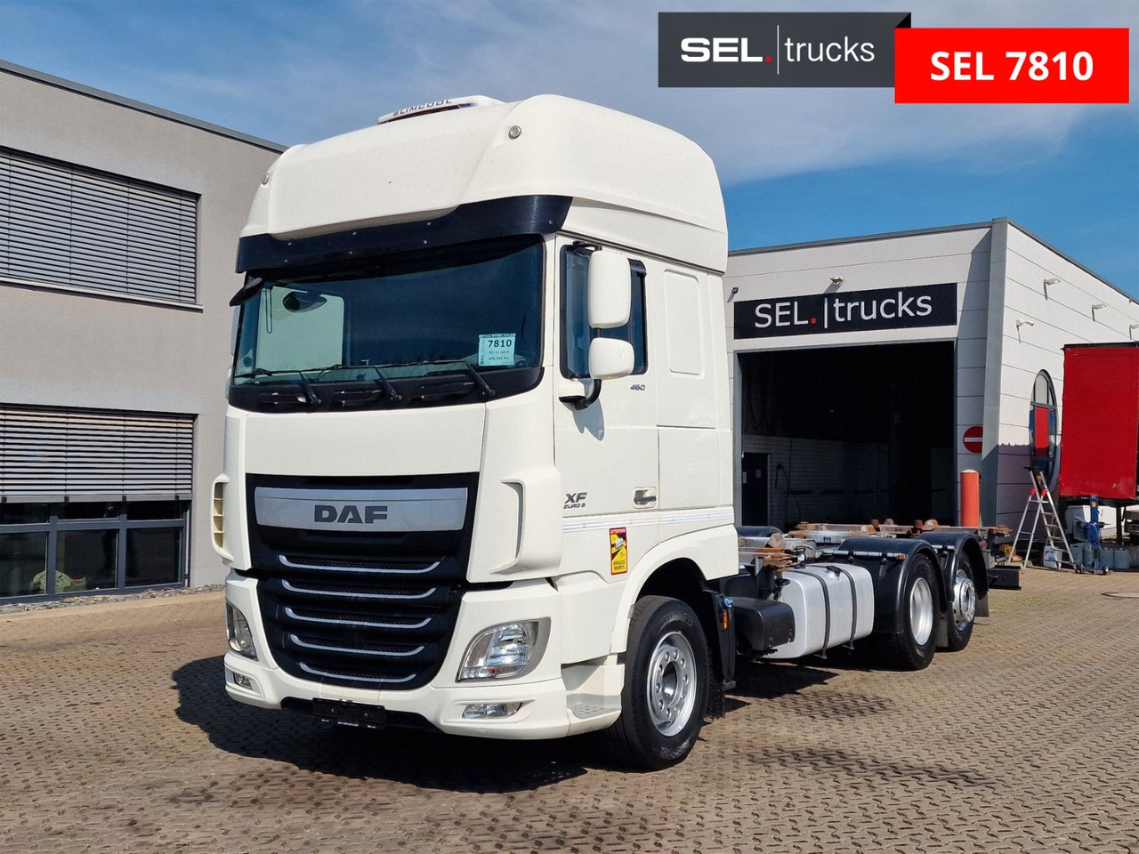 DAF XF 460 FAN / Intarder / Lenkachse / Standklima - Φορτηγό μεταφοράς εμπορευματοκιβωτίων/ Κινητό αμάξωμα: φωτογραφία 1 DAF XF 460 FAN / Intarder / Lenkachse / Standklima - Φορτηγό μεταφοράς εμπορευματοκιβωτίων/ Κινητό αμάξωμα: φωτογραφία 1