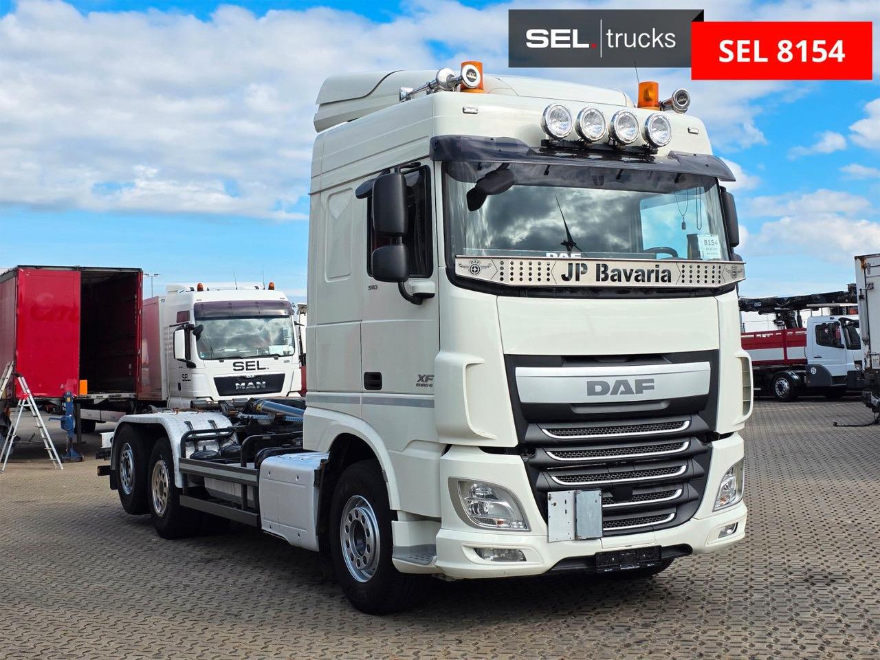 DAF XF 510 FAN / ZF Intarder / Lenk-Liftachse - Φορτηγό φόρτωσης γάντζου: φωτογραφία 3 DAF XF 510 FAN / ZF Intarder / Lenk-Liftachse - Φορτηγό φόρτωσης γάντζου: φωτογραφία 3