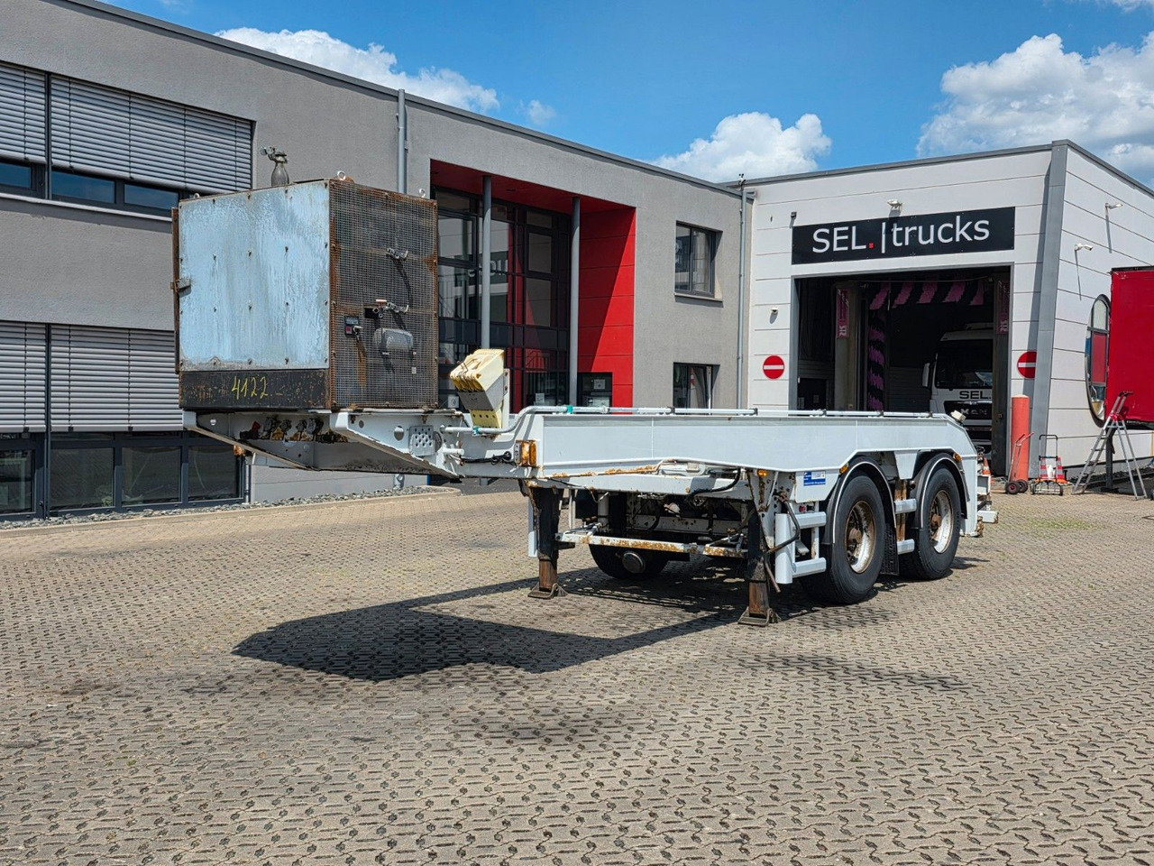 Επικαθήμενο ανατρεπόμενο Hüffermann HSF 35.06L / Silosteller / Liftachse: φωτογραφία 9 Επικαθήμενο ανατρεπόμενο Hüffermann HSF 35.06L / Silosteller / Liftachse: φωτογραφία 9