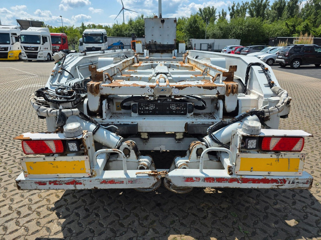 Επικαθήμενο ανατρεπόμενο Hüffermann HSF 35.06L / Silosteller / Liftachse: φωτογραφία 17 Επικαθήμενο ανατρεπόμενο Hüffermann HSF 35.06L / Silosteller / Liftachse: φωτογραφία 17