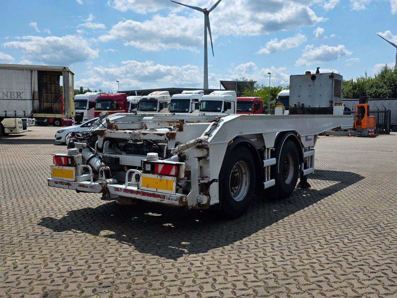 Επικαθήμενο ανατρεπόμενο Hüffermann HSF 35.06L / Silosteller / Liftachse: φωτογραφία 11 Επικαθήμενο ανατρεπόμενο Hüffermann HSF 35.06L / Silosteller / Liftachse: φωτογραφία 11