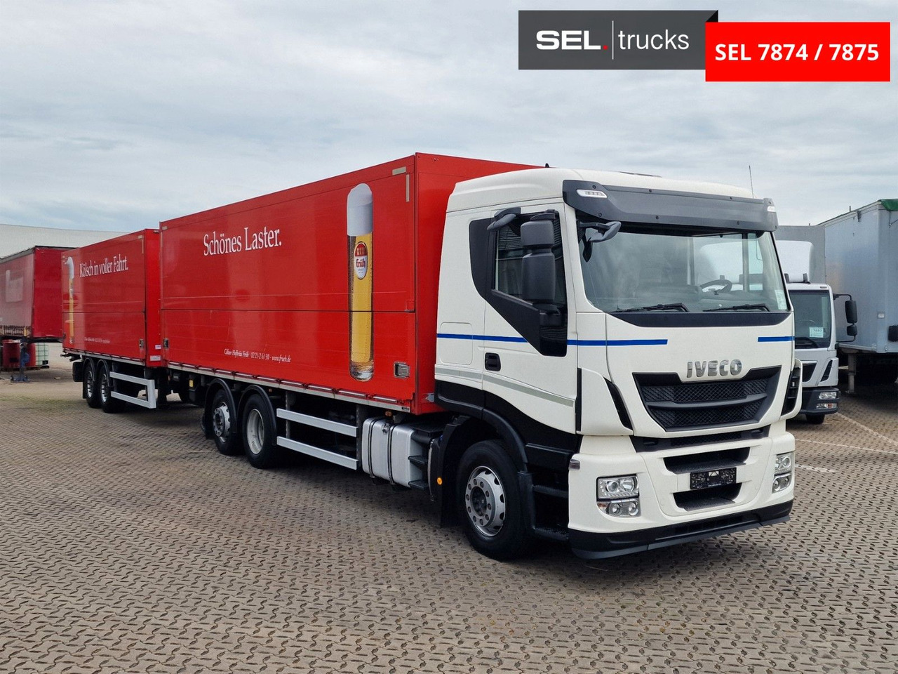 Iveco Stralis 420 / Ladebordwand / Lenkachse /Liftache - Φορτηγό για τη μεταφορά ποτών: φωτογραφία 3 Iveco Stralis 420 / Ladebordwand / Lenkachse /Liftache - Φορτηγό για τη μεταφορά ποτών: φωτογραφία 3