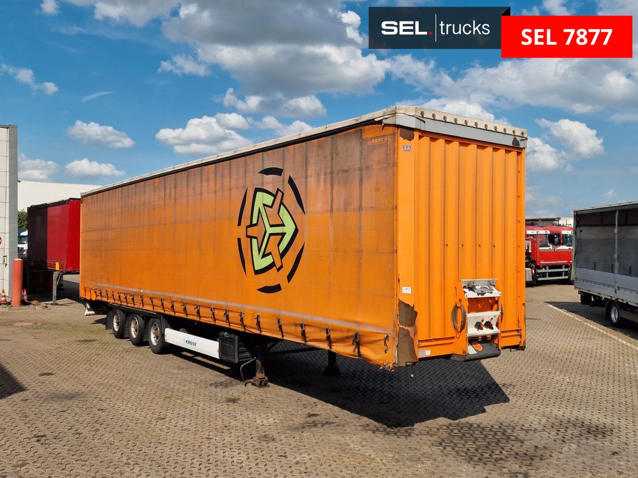 Krone SD / Hubdach / EDSCHA / Mega - Επικαθήμενο κουρτίνα: φωτογραφία 3 Krone SD / Hubdach / EDSCHA / Mega - Επικαθήμενο κουρτίνα: φωτογραφία 3