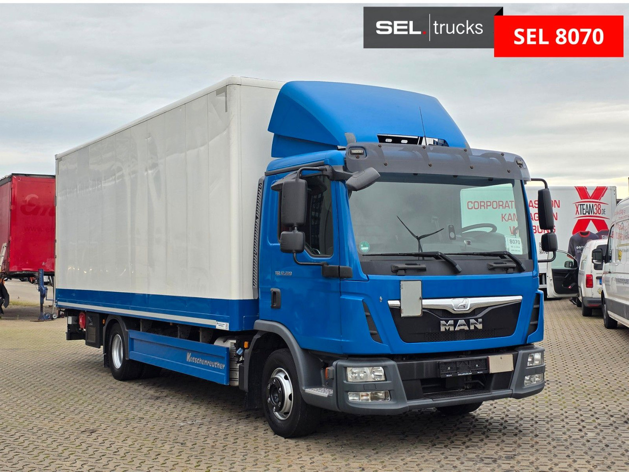 MAN TGL 12.220 4x2 BL / Ladebordwand - Φορτηγό κόφα: φωτογραφία 3 MAN TGL 12.220 4x2 BL / Ladebordwand - Φορτηγό κόφα: φωτογραφία 3