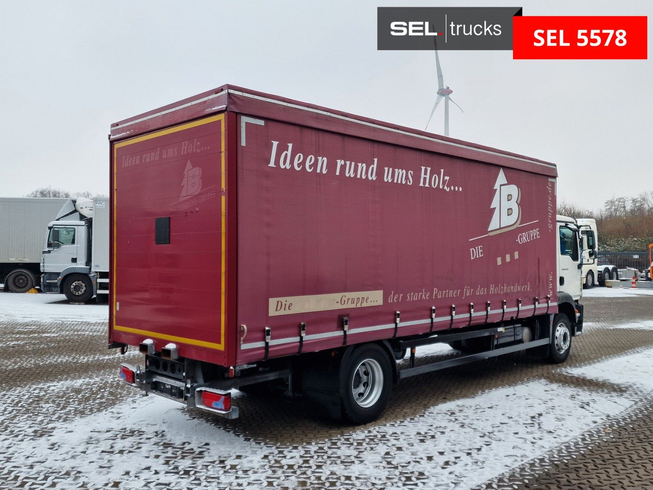 MAN TGM 18.250 4X2 LL / Staplerhalterung - Φορτηγό μουσαμάς: φωτογραφία 5 MAN TGM 18.250 4X2 LL / Staplerhalterung - Φορτηγό μουσαμάς: φωτογραφία 5