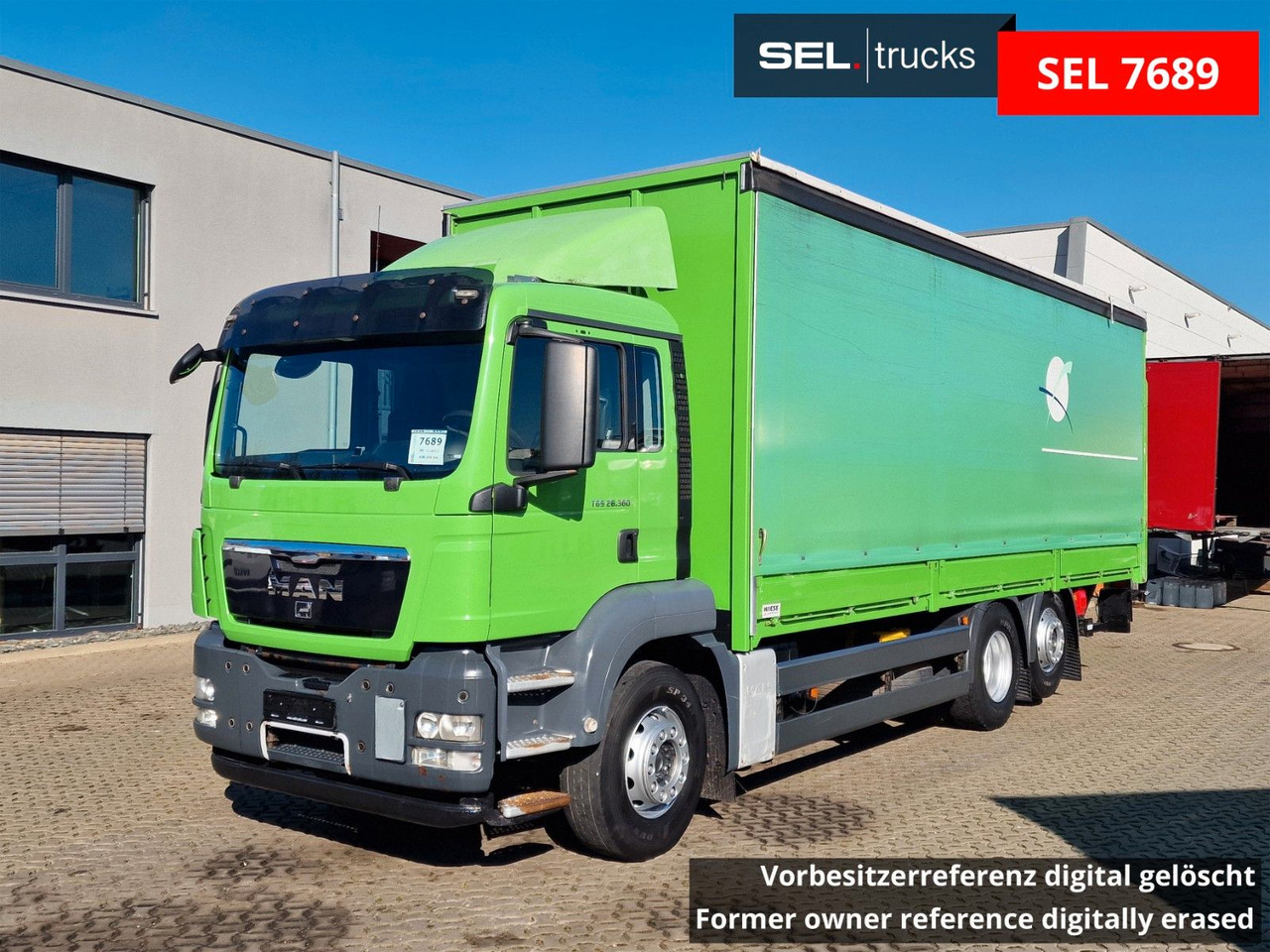 MAN TGS 26.360 6X2-2 BL / Ladebordwand / Aluklappen - Φορτηγό μουσαμάς: φωτογραφία 1 MAN TGS 26.360 6X2-2 BL / Ladebordwand / Aluklappen - Φορτηγό μουσαμάς: φωτογραφία 1
