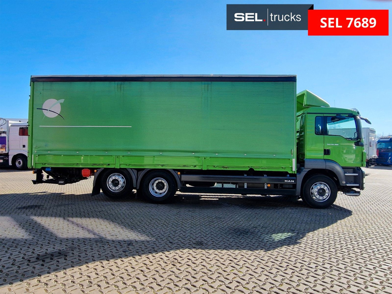 MAN TGS 26.360 6X2-2 BL / Ladebordwand / Aluklappen - Φορτηγό μουσαμάς: φωτογραφία 4 MAN TGS 26.360 6X2-2 BL / Ladebordwand / Aluklappen - Φορτηγό μουσαμάς: φωτογραφία 4