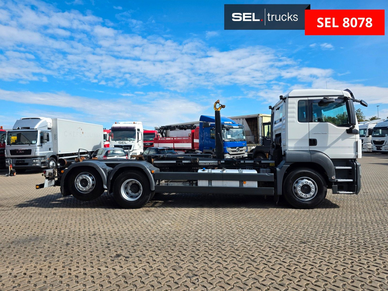 MAN TGS 26.400 6x2-2 BL / F.X. Meiller / ADR AT - Φορτηγό φόρτωσης γάντζου: φωτογραφία 4 MAN TGS 26.400 6x2-2 BL / F.X. Meiller / ADR AT - Φορτηγό φόρτωσης γάντζου: φωτογραφία 4