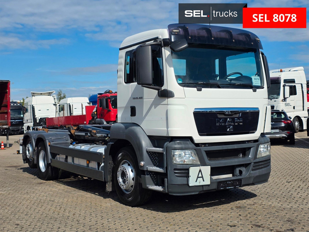 MAN TGS 26.400 6x2-2 BL / F.X. Meiller / ADR AT - Φορτηγό φόρτωσης γάντζου: φωτογραφία 3 MAN TGS 26.400 6x2-2 BL / F.X. Meiller / ADR AT - Φορτηγό φόρτωσης γάντζου: φωτογραφία 3
