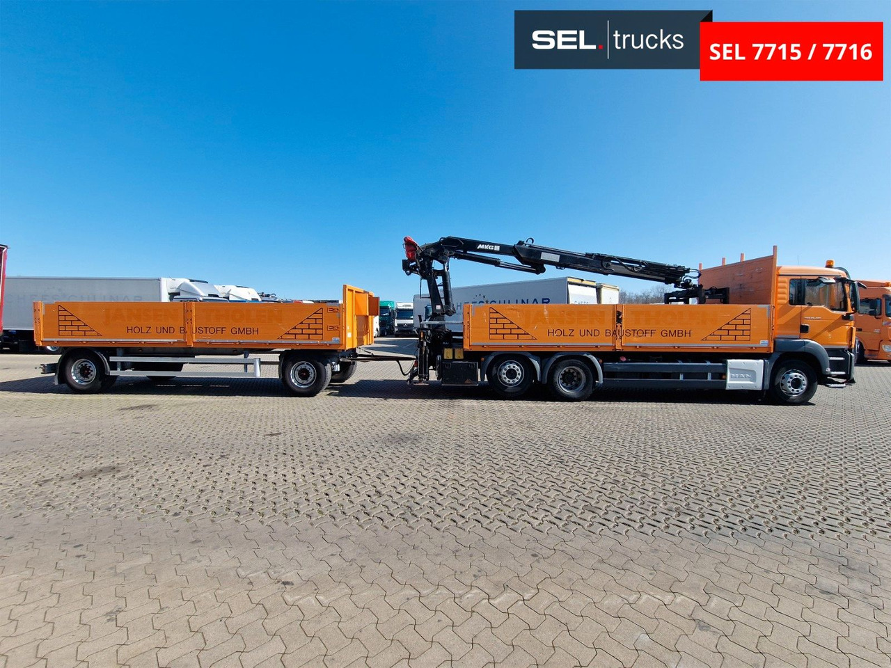 MAN TGS 26.420 6x2-4 BL / MKG HLK181/ Lenk/KOMPLETT - Φορτηγό με γερανό: φωτογραφία 4 MAN TGS 26.420 6x2-4 BL / MKG HLK181/ Lenk/KOMPLETT - Φορτηγό με γερανό: φωτογραφία 4
