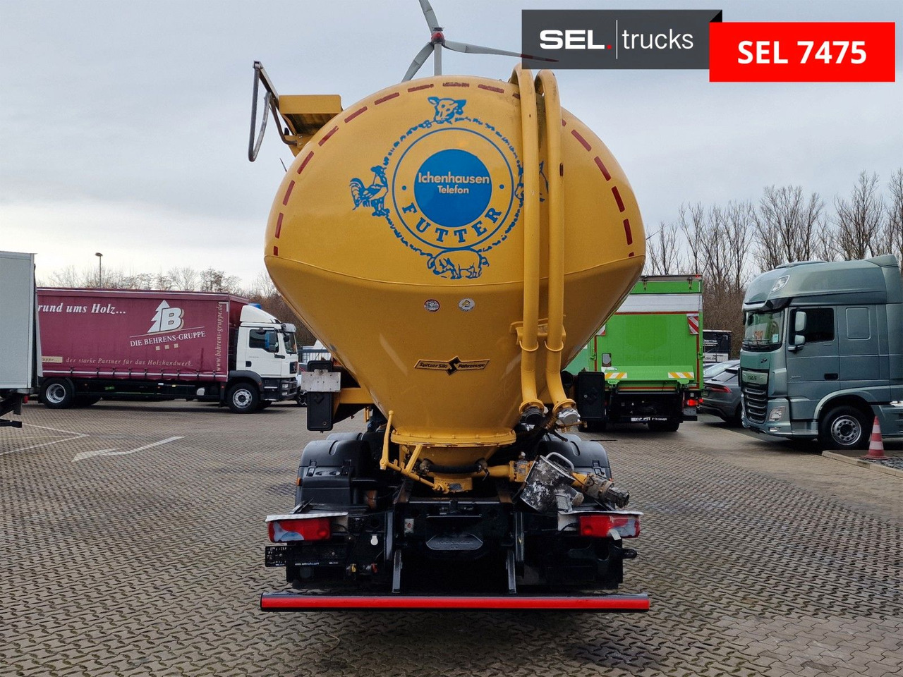 MAN TGS 26.440 6X2-4 LL / SILO / ZF Int. / Spitzer / - Φορτηγό βυτιοφόρο: φωτογραφία 5 MAN TGS 26.440 6X2-4 LL / SILO / ZF Int. / Spitzer / - Φορτηγό βυτιοφόρο: φωτογραφία 5