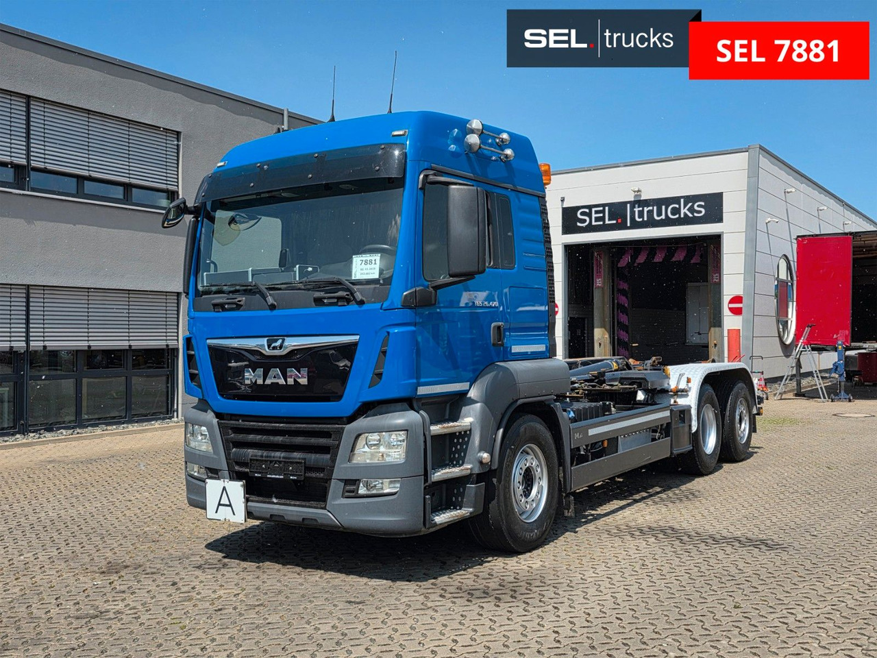 MAN TGS 26.470 6x2-4 BL /Intarder / Lenkachse / 6D - Φορτηγό φόρτωσης γάντζου: φωτογραφία 1 MAN TGS 26.470 6x2-4 BL /Intarder / Lenkachse / 6D - Φορτηγό φόρτωσης γάντζου: φωτογραφία 1