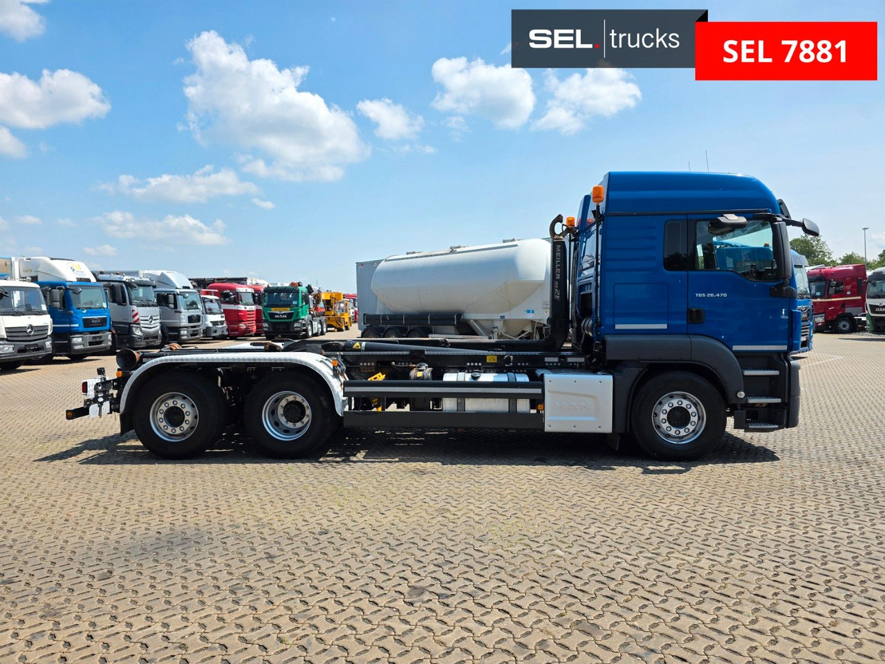 MAN TGS 26.470 6x2-4 BL /Intarder / Lenkachse / 6D - Φορτηγό φόρτωσης γάντζου: φωτογραφία 4 MAN TGS 26.470 6x2-4 BL /Intarder / Lenkachse / 6D - Φορτηγό φόρτωσης γάντζου: φωτογραφία 4
