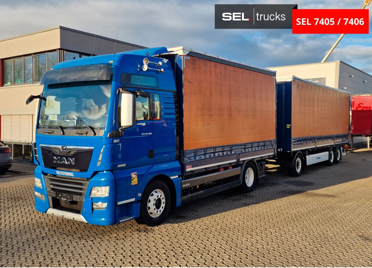 MAN TGX 18.580 4X2 LL/ Intarder/Aluklappen/Durchlade - Φορτηγό μουσαμάς: φωτογραφία 2 MAN TGX 18.580 4X2 LL/ Intarder/Aluklappen/Durchlade - Φορτηγό μουσαμάς: φωτογραφία 2