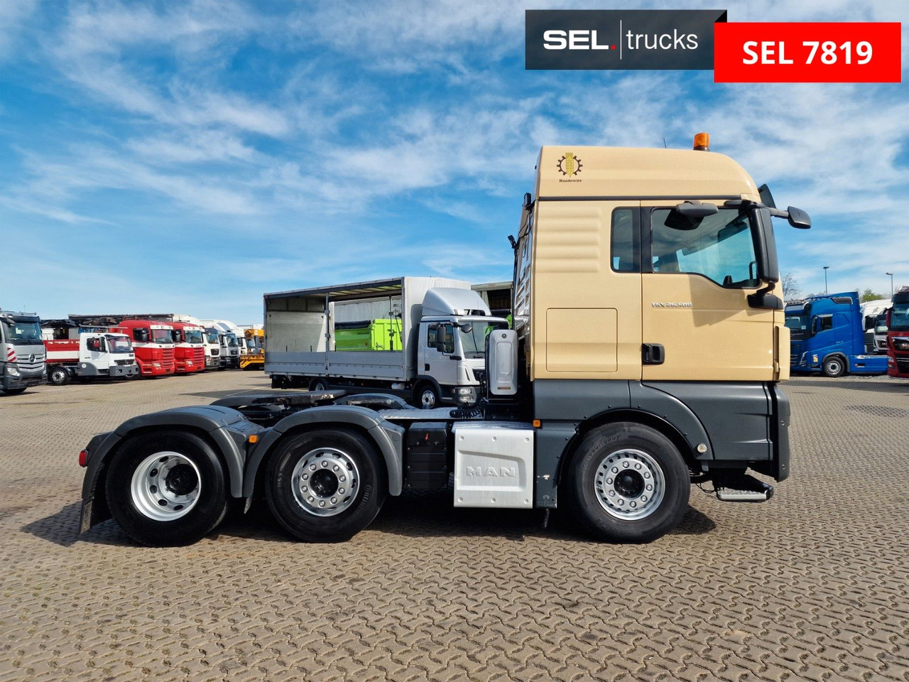 MAN TGX 26.500 6X2/4 BLS / Kipphydraulik / Lenkachse - Τράκτορας: φωτογραφία 4 MAN TGX 26.500 6X2/4 BLS / Kipphydraulik / Lenkachse - Τράκτορας: φωτογραφία 4