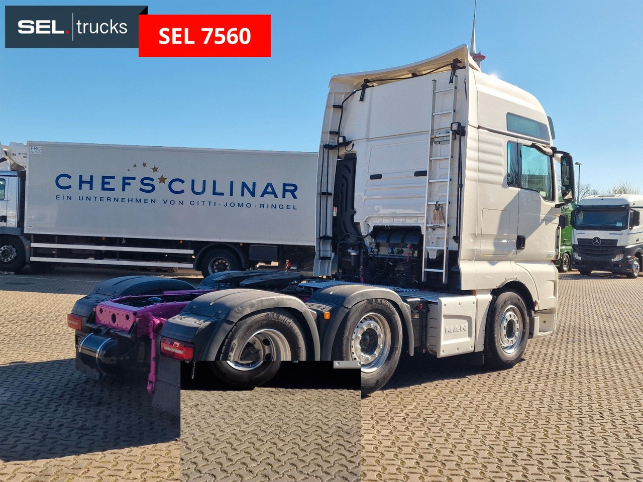 MAN TGX 26.580 6x2/4 BLS / Intarder Lenkachse - Τράκτορας: φωτογραφία 5 MAN TGX 26.580 6x2/4 BLS / Intarder Lenkachse - Τράκτορας: φωτογραφία 5
