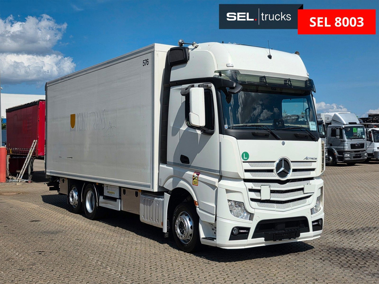 Mercedes-Benz Actros 2543 /Retarder/Ldbw/Konvekta/Lenkachse - Φορτηγό κόφα: φωτογραφία 3 Mercedes-Benz Actros 2543 /Retarder/Ldbw/Konvekta/Lenkachse - Φορτηγό κόφα: φωτογραφία 3
