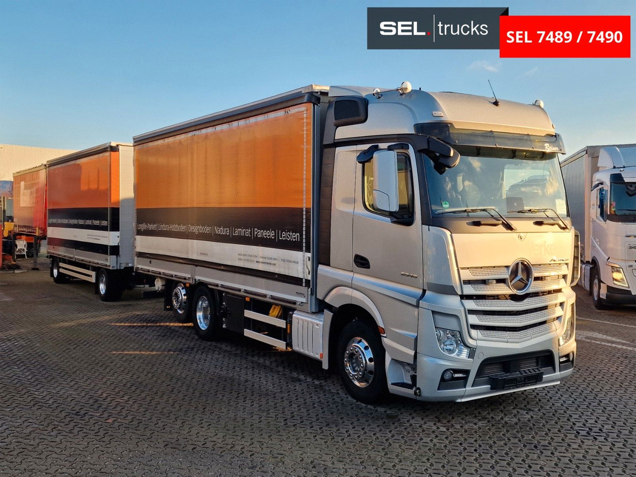 Mercedes-Benz Actros 2545 / KOMPLETT! / Alukappen / Standklima - Φορτηγό μουσαμάς: φωτογραφία 3 Mercedes-Benz Actros 2545 / KOMPLETT! / Alukappen / Standklima - Φορτηγό μουσαμάς: φωτογραφία 3