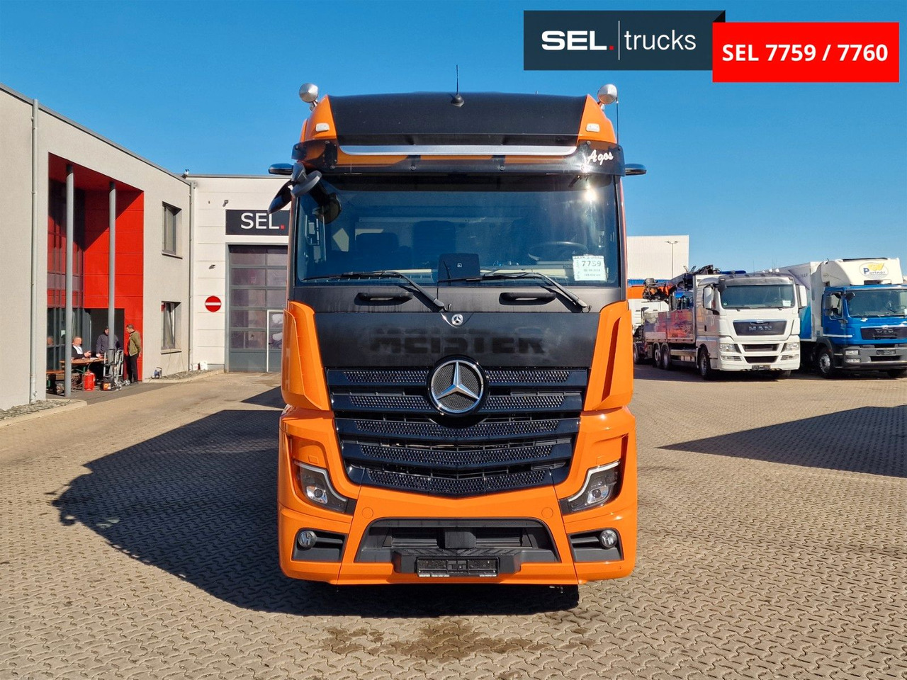Mercedes-Benz Actros 2548 / Retarder / Euro 6E / Aluklappen - Φορτηγό μουσαμάς: φωτογραφία 2 Mercedes-Benz Actros 2548 / Retarder / Euro 6E / Aluklappen - Φορτηγό μουσαμάς: φωτογραφία 2