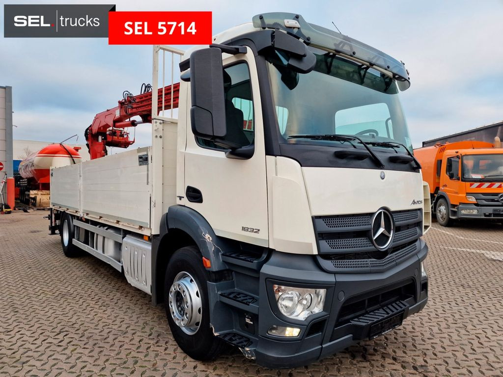 Mercedes-Benz Antos 1832 / MKG Kran - Φορτηγό με ανοιχτή καρότσα, Φορτηγό με γερανό: φωτογραφία 4 Mercedes-Benz Antos 1832 / MKG Kran - Φορτηγό με ανοιχτή καρότσα, Φορτηγό με γερανό: φωτογραφία 4
