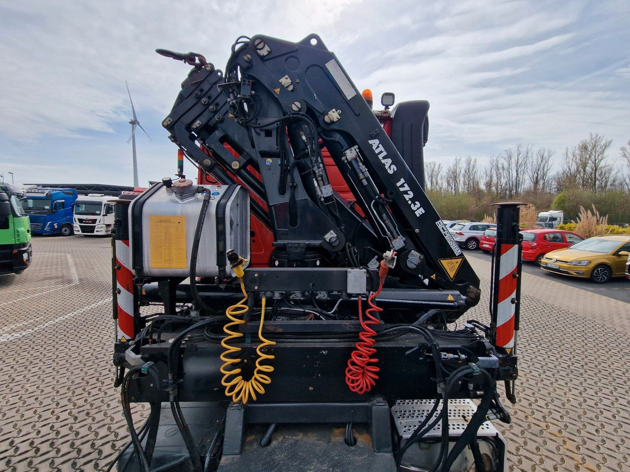 Τράκτορας Mercedes-Benz Antos 1843 / Atlas 172.3E-A4 / KRAN: φωτογραφία 11 Τράκτορας Mercedes-Benz Antos 1843 / Atlas 172.3E-A4 / KRAN: φωτογραφία 11