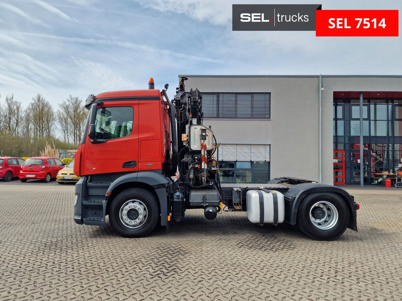 Τράκτορας Mercedes-Benz Antos 1843 / Atlas 172.3E-A4 / KRAN: φωτογραφία 8 Τράκτορας Mercedes-Benz Antos 1843 / Atlas 172.3E-A4 / KRAN: φωτογραφία 8