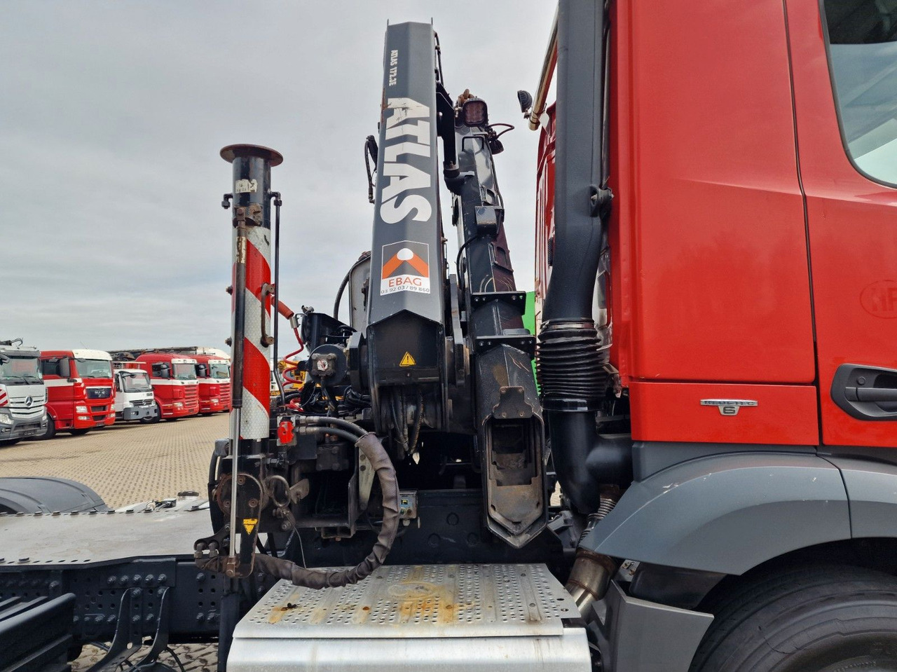 Τράκτορας Mercedes-Benz Antos 1843 / Atlas 172.3E-A4 / KRAN: φωτογραφία 10 Τράκτορας Mercedes-Benz Antos 1843 / Atlas 172.3E-A4 / KRAN: φωτογραφία 10