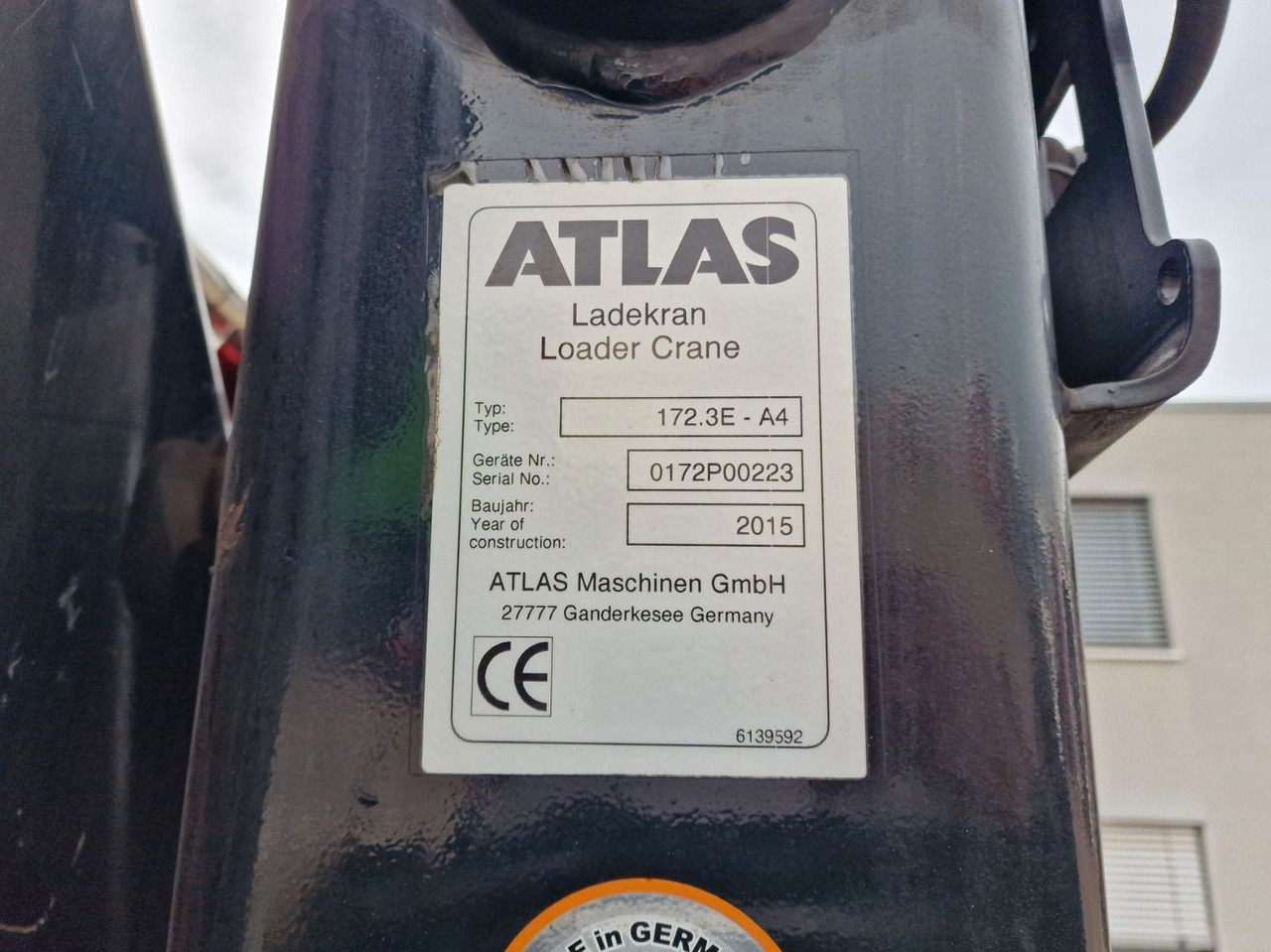 Τράκτορας Mercedes-Benz Antos 1843 / Atlas 172.3E-A4 / KRAN: φωτογραφία 13 Τράκτορας Mercedes-Benz Antos 1843 / Atlas 172.3E-A4 / KRAN: φωτογραφία 13