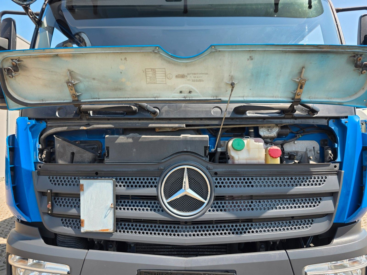 Φορτηγό κόφα Mercedes-Benz Atego 1324 / Ladebordwand: φωτογραφία 14