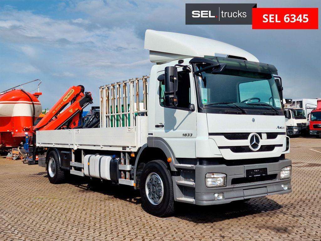 Mercedes-Benz Axor 1833L / Palfinger PK 12002-EH - Φορτηγό με γερανό: φωτογραφία 3 Mercedes-Benz Axor 1833L / Palfinger PK 12002-EH - Φορτηγό με γερανό: φωτογραφία 3