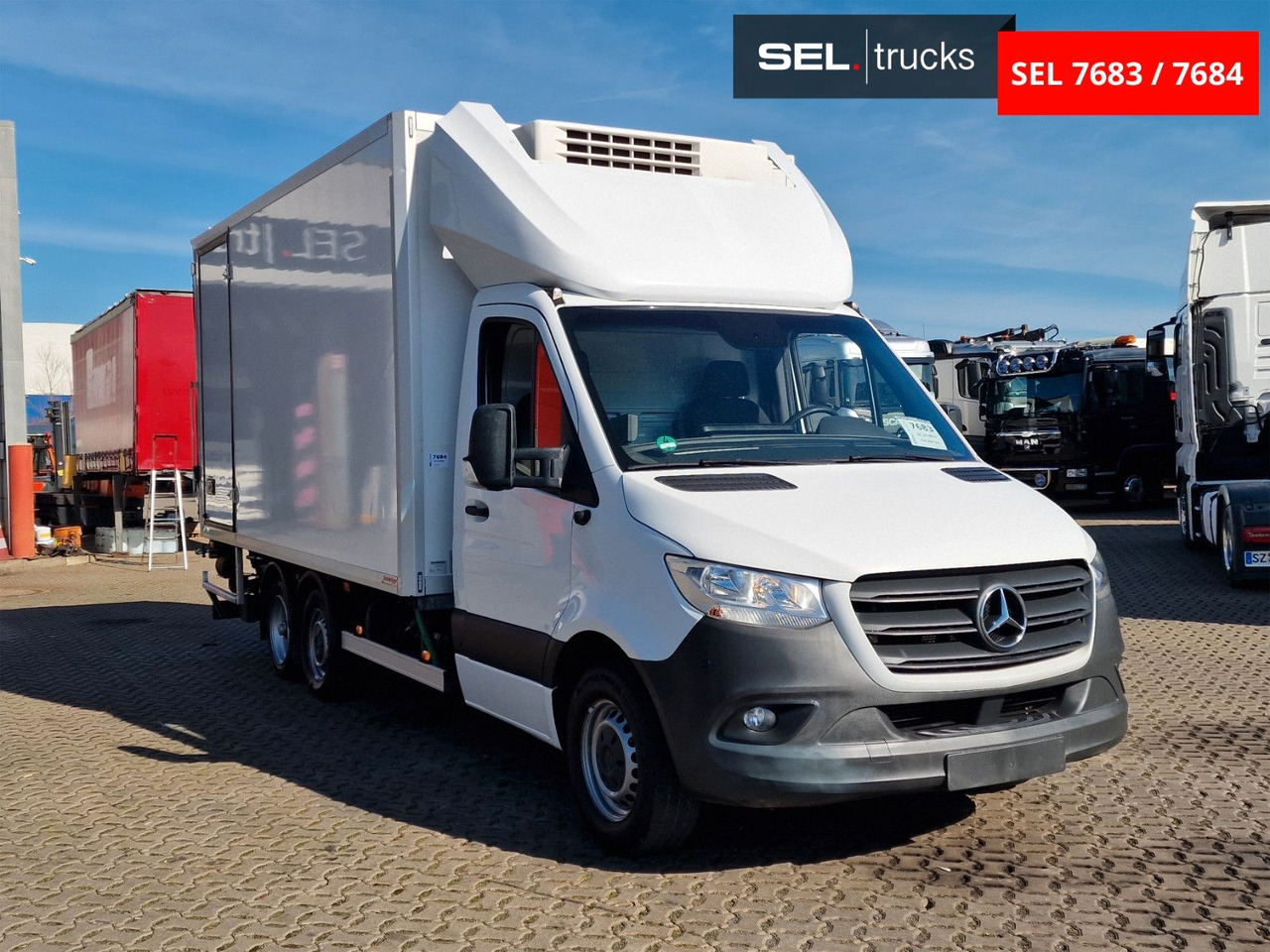 Mercedes-Benz Sprinter / Thermo King V500 / 6D ink. Trailer - Επαγγελματικό αυτοκίνητο ψυγείο: φωτογραφία 4 Mercedes-Benz Sprinter / Thermo King V500 / 6D ink. Trailer - Επαγγελματικό αυτοκίνητο ψυγείο: φωτογραφία 4