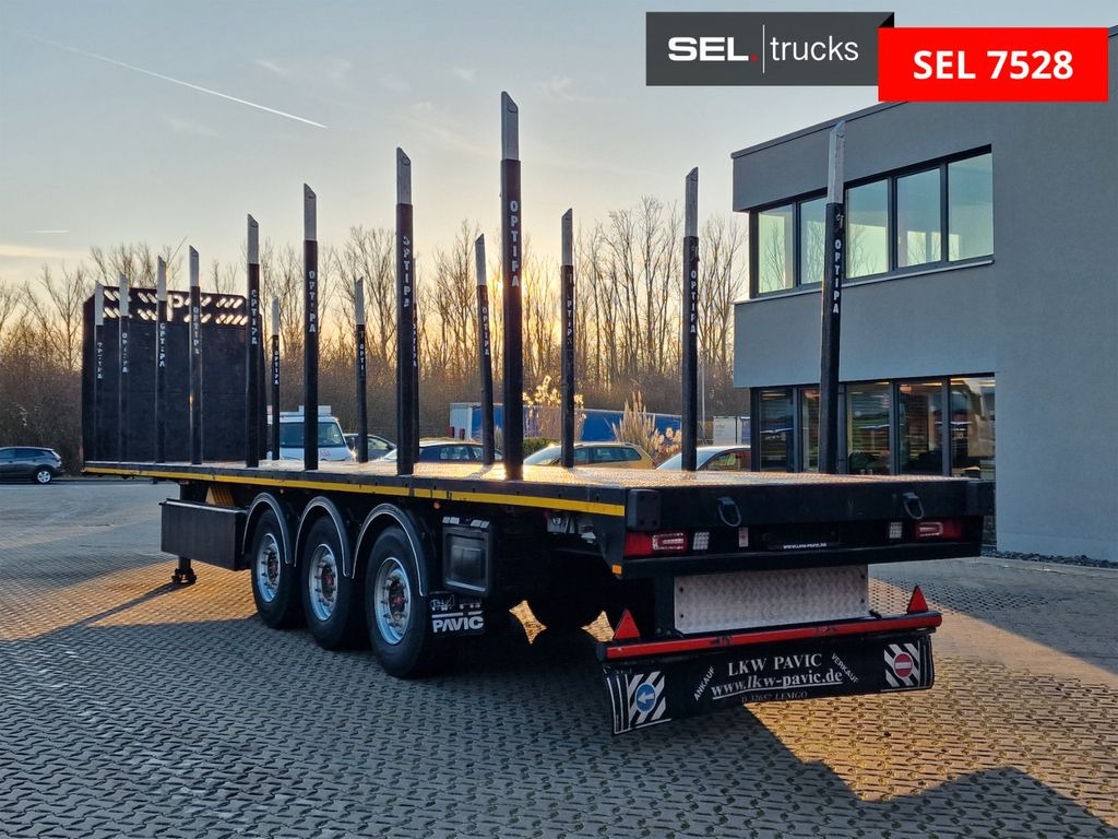 Ημιρυμουλκούμενο μεταφοράς ξυλείας PAVIC PRSH-27-SW / Liftachse PAVIC PRSH-27-SW / Liftachse: φωτογραφία 7