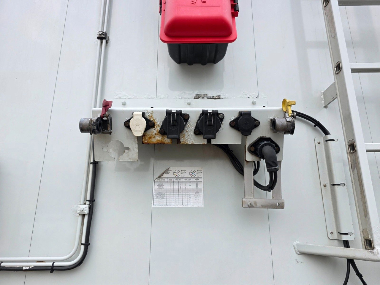 Επικαθήμενο μεταφορική βουτσάς Reisch RSBS-25/24LK / Alu-Felgen / Lift / eletr. Dach: φωτογραφία 22